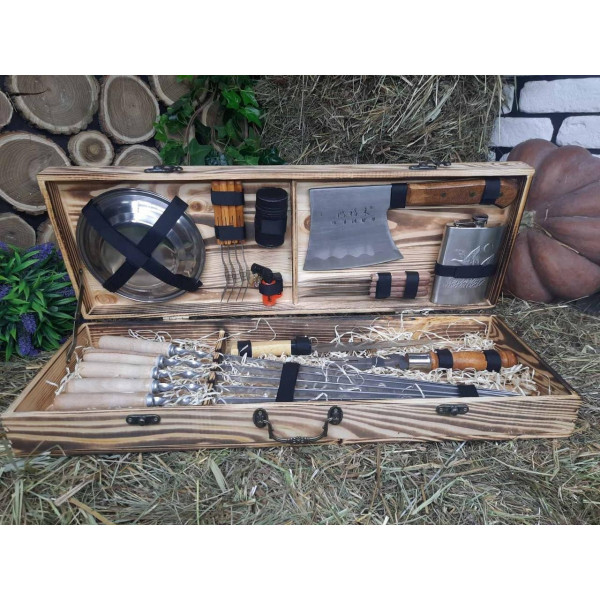 Набір шампурів подарунковий (К-012)