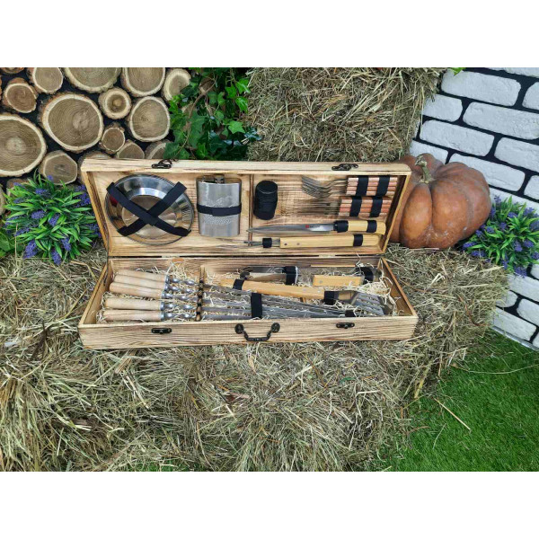 Набор подарочных шампуров (К-013)