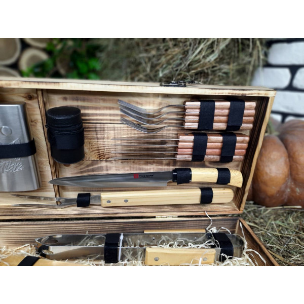 Набор подарочных шампуров (К-013)