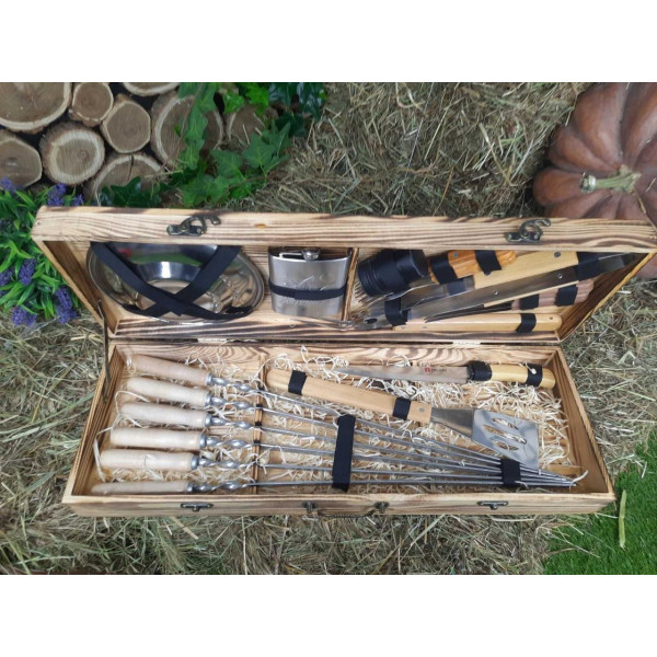 Набор подарочных шампуров (К005)