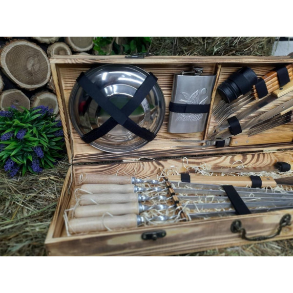 Набор подарочных шампуров (К005)