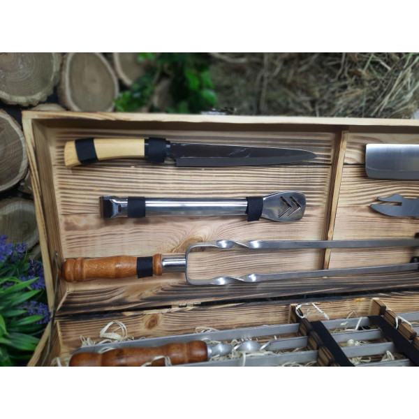 Набор подарочных шампуров Forest-3 (M-023)