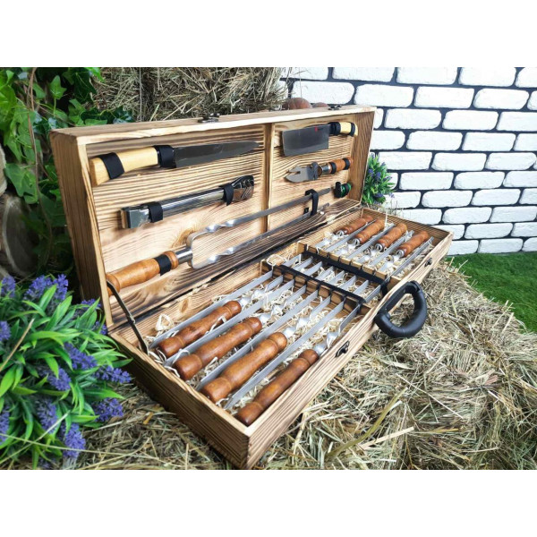 Набор подарочных шампуров Forest-3 (M-023)