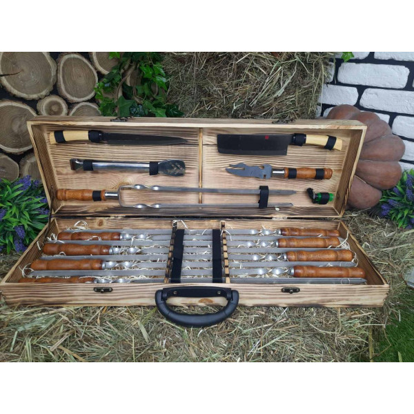 Набор подарочных шампуров Forest-3 (M-023)