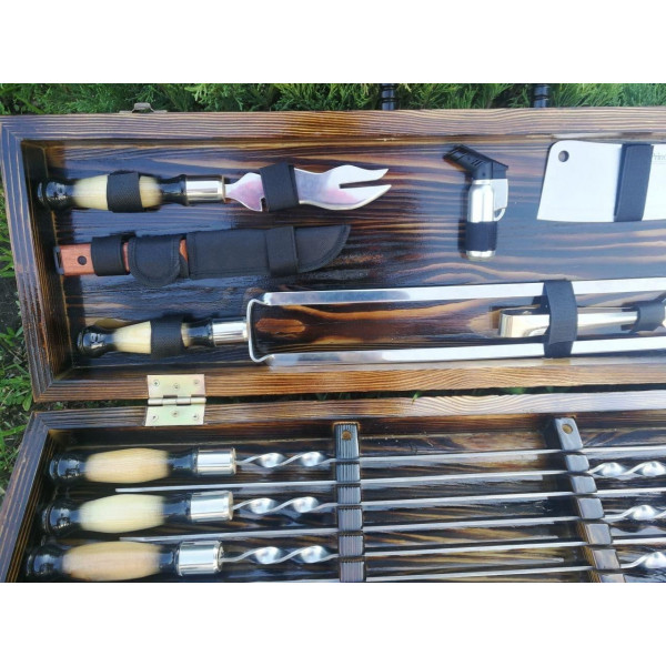 Набор подарков шампуров Forest-3