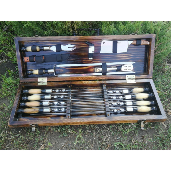 Набір шампурів подарунковий Forest-3