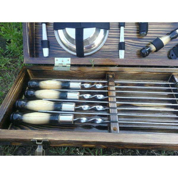 Набор подарков шампуров Forest-4.