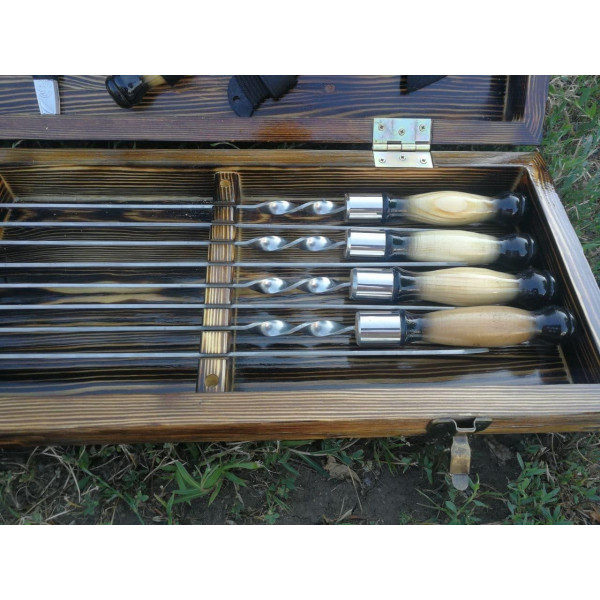 Набор подарков шампуров Forest-4.