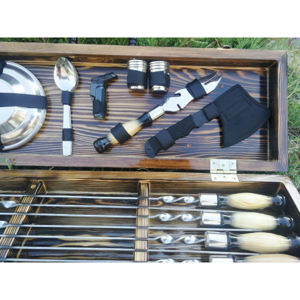 Набор подарков шампуров Forest-4.