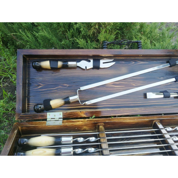 Набор подарков шампуров Forest-5