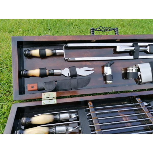 Набор подарков шампуров Forest-6.