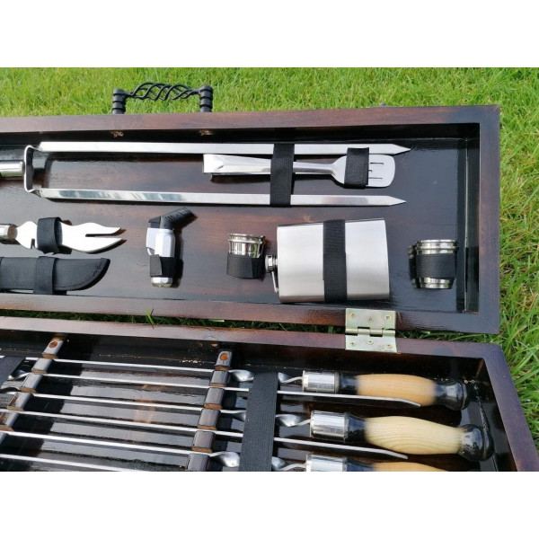 Набор подарков шампуров Forest-6.