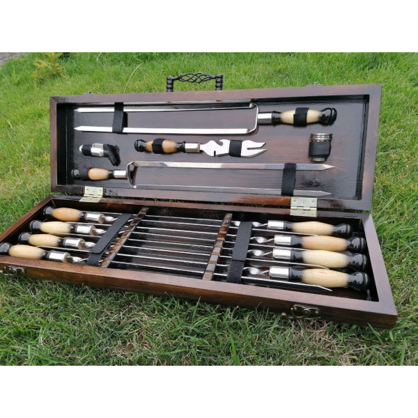 Набор подарков шампуров Forest-7