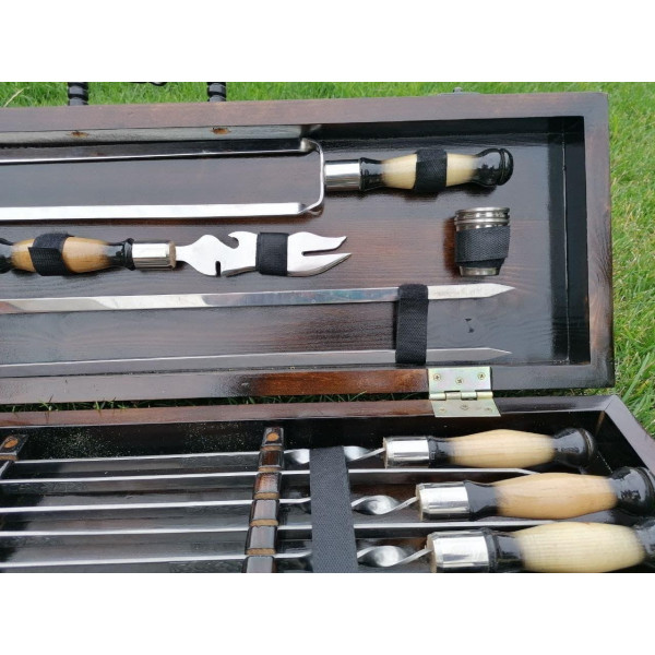 Набор подарков шампуров Forest-7