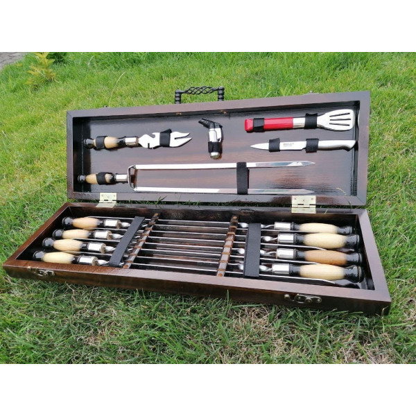 Набор подарков шампуров Forest-8.