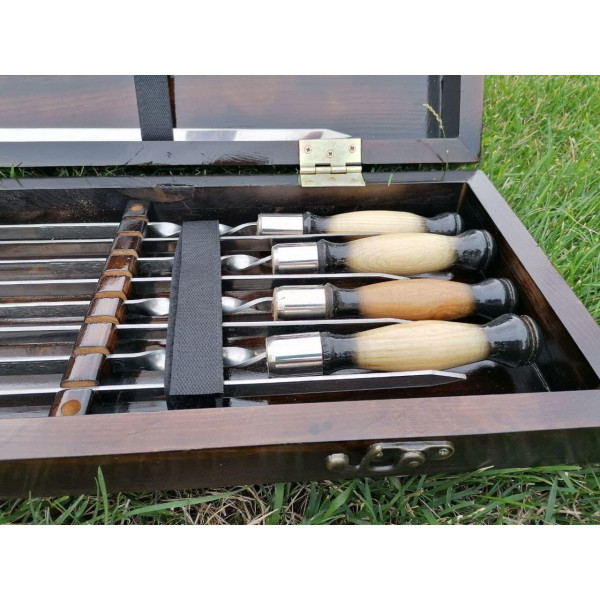 Набор подарков шампуров Forest-8.