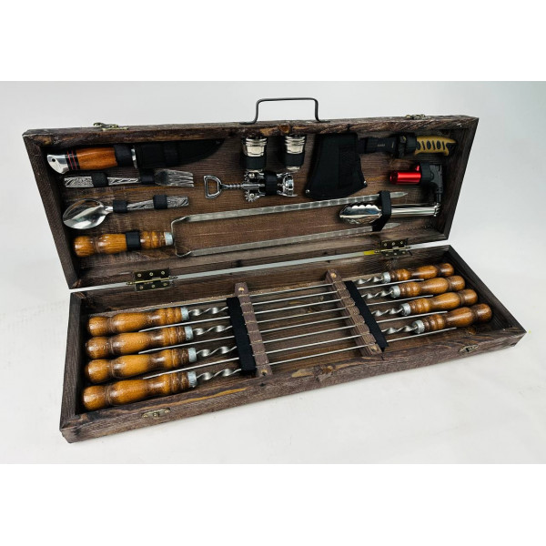 Набор шампуров подарочный Grill (7602)