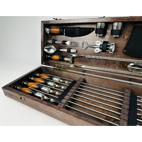 Набор подарочных шампуров Grill-MAXI (7601)