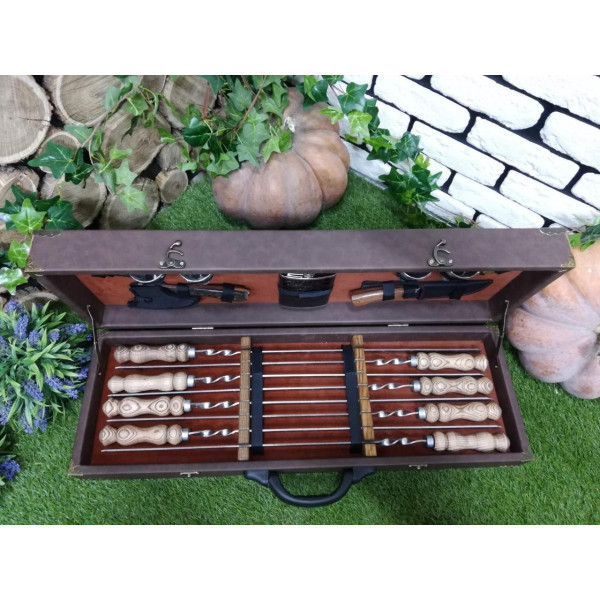 Набір шампурів подарунковий Marrone (001Е)