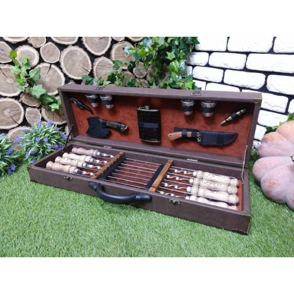 Набір шампурів подарунковий Marrone (001Е)