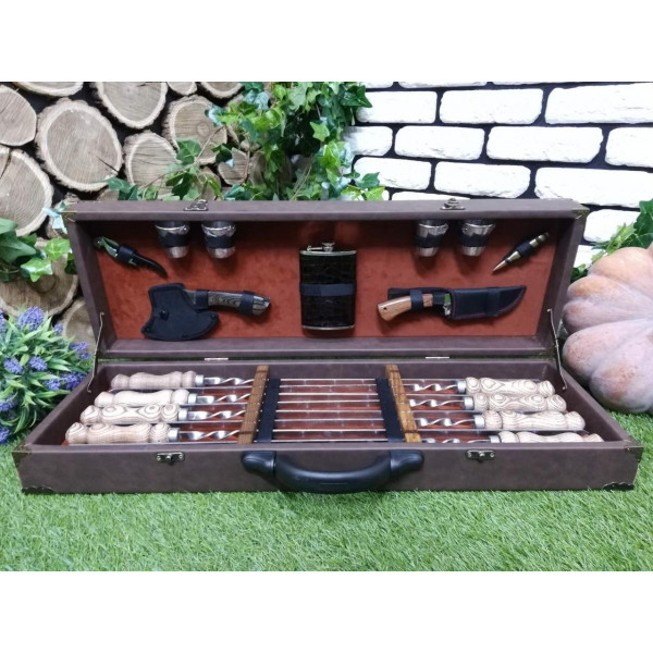 Набор подарочных шампуров Marrone (001Е)