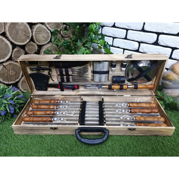 Набор подарковый шампуров М-16 (016)