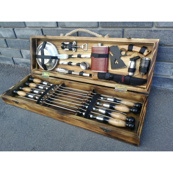 Набір шампурів подарунковий Т-2