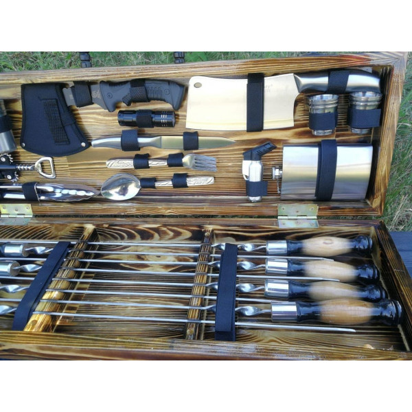 Набір шампурів подарунковий Т-4