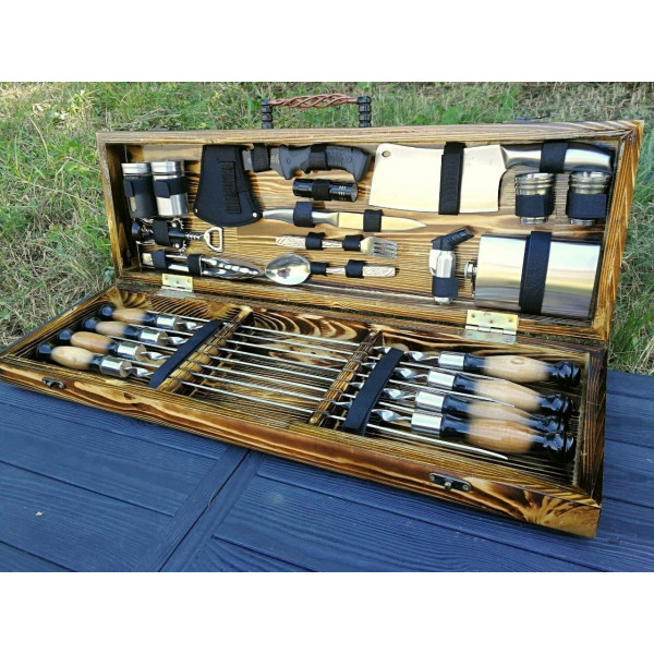 Набір шампурів подарунковий Т-4