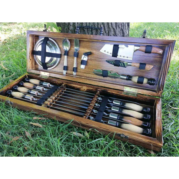 Набір шампурів подарунковий Т-6