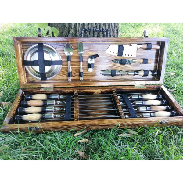 Набір шампурів подарунковий Т-6