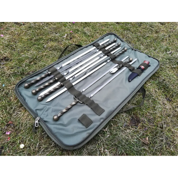 Набор подарочных шампуров в чехле (104)