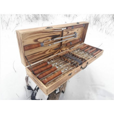 Набір шампурів та аксесуарів для барбекю MASTER BBQ (014M)