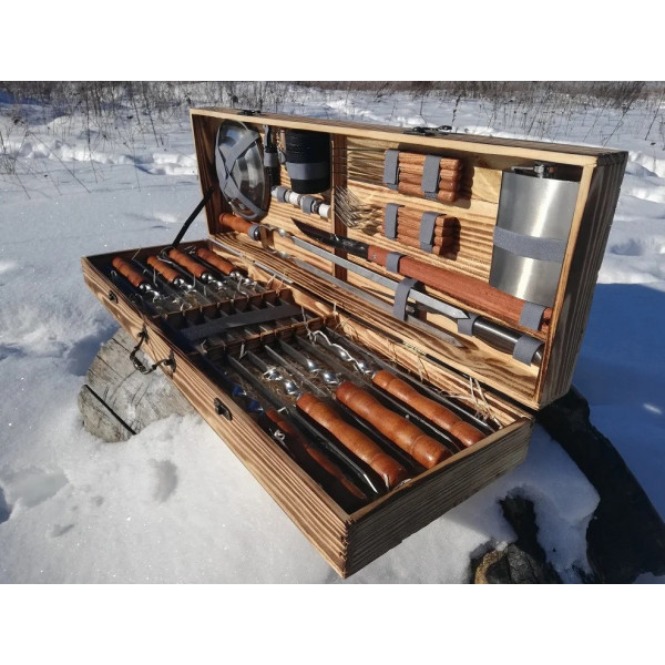 Набір шампурів та аксесуарів для барбекю MASTER BBQ MAX (013T)