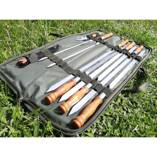 Набір шампурів у чохлі (LK-001)