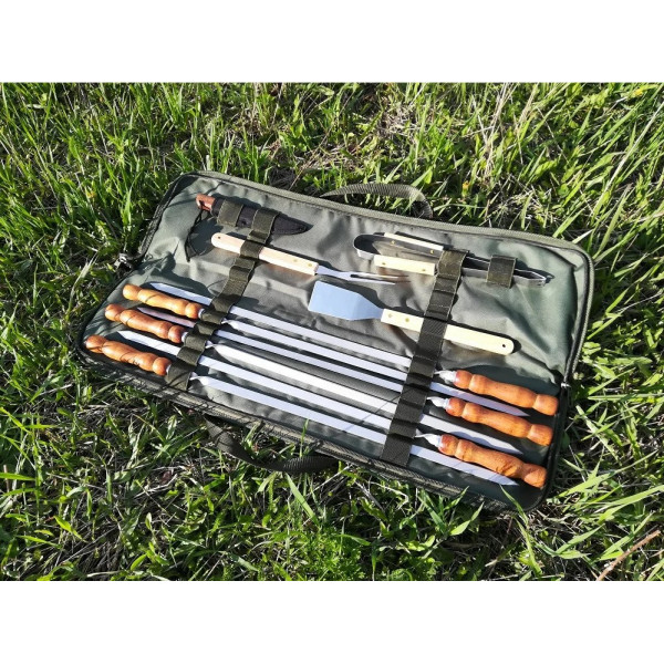 Набір шампурів у чохлі (М-019)