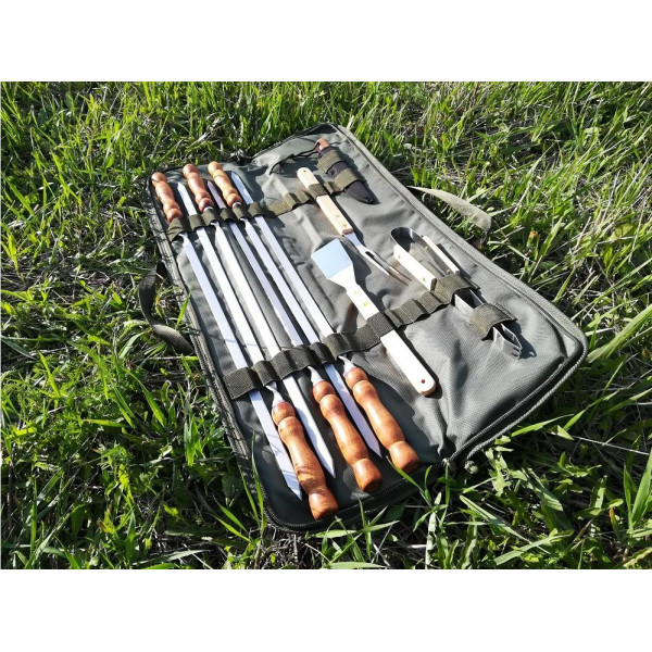 Набір шампурів у чохлі (М-019)