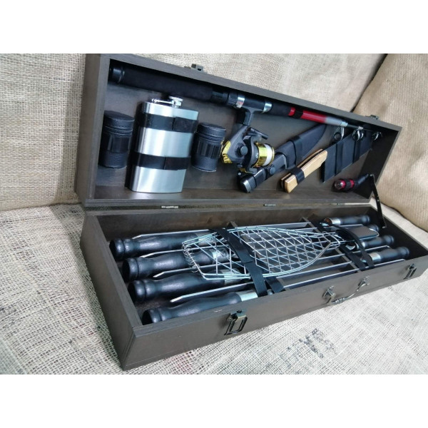 Набір шампурів і аксесуарів FISHER