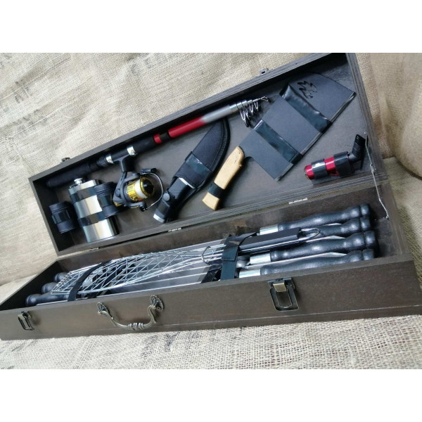 Набір шампурів і аксесуарів FISHER