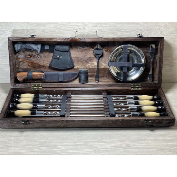 Набір шампурів і аксесуарів для барбекю (7604)