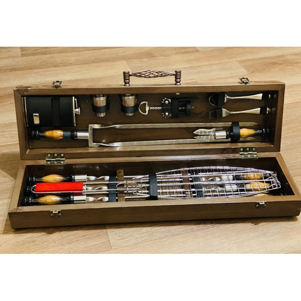 Набір шампурів і аксесуарів для барбекю JACK (7702)