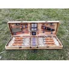 Набір шампурів і аксесуарів для барбекю LUX (115)