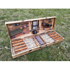 Набір шампурів і аксесуарів для барбекю MASTER (008T)