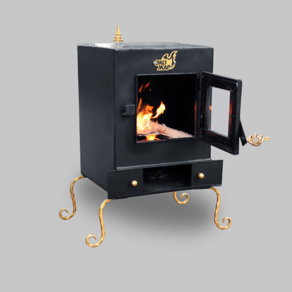 Печь камин Экожар Комфорт Плюс, с камерой дожига вторичных газов