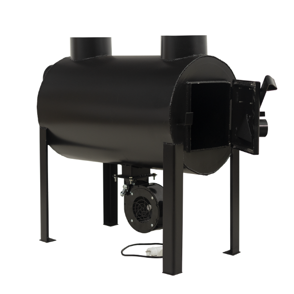 Піч буржуйка Брест 203 ПЛЮС з вбудованим вентилятором