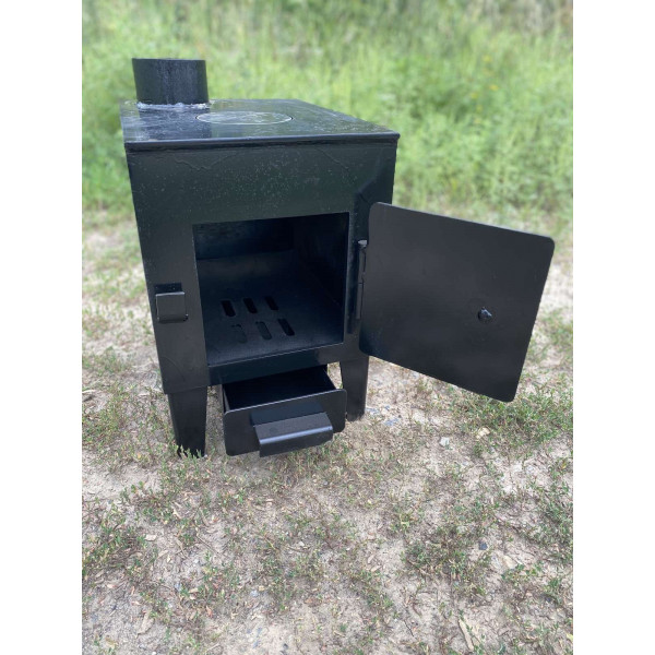 Печь буржуйка отопительно-варочная 6 мм Экономка-3