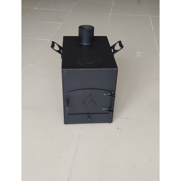 Піч буржуйка опалювально-вартльна до 30 кв м