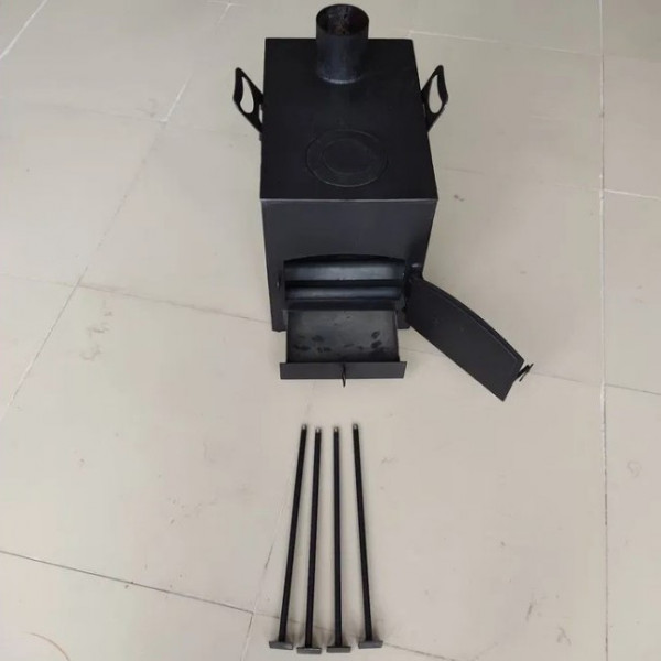 Піч буржуйка опалювально-вартльна до 30 кв м