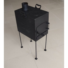 Піч буржуйка опалювально-вартльна до 30 кв м