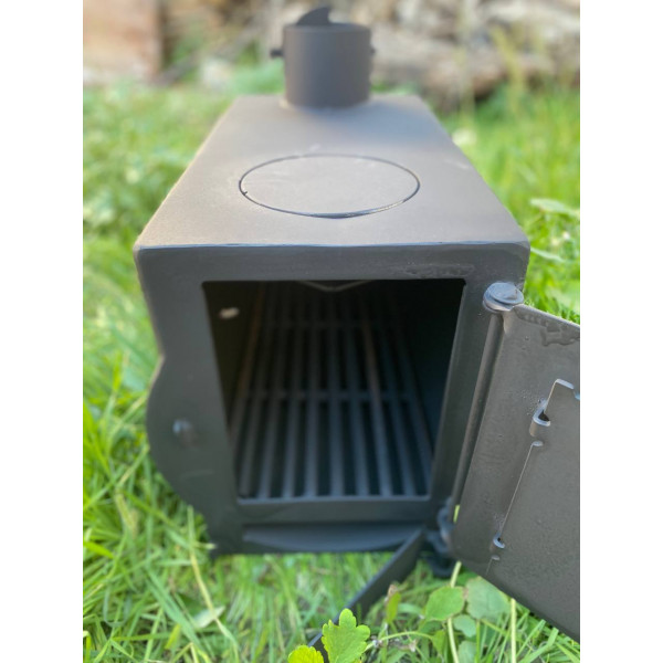 Піч буржуйка з конфоркою до 20 кв м